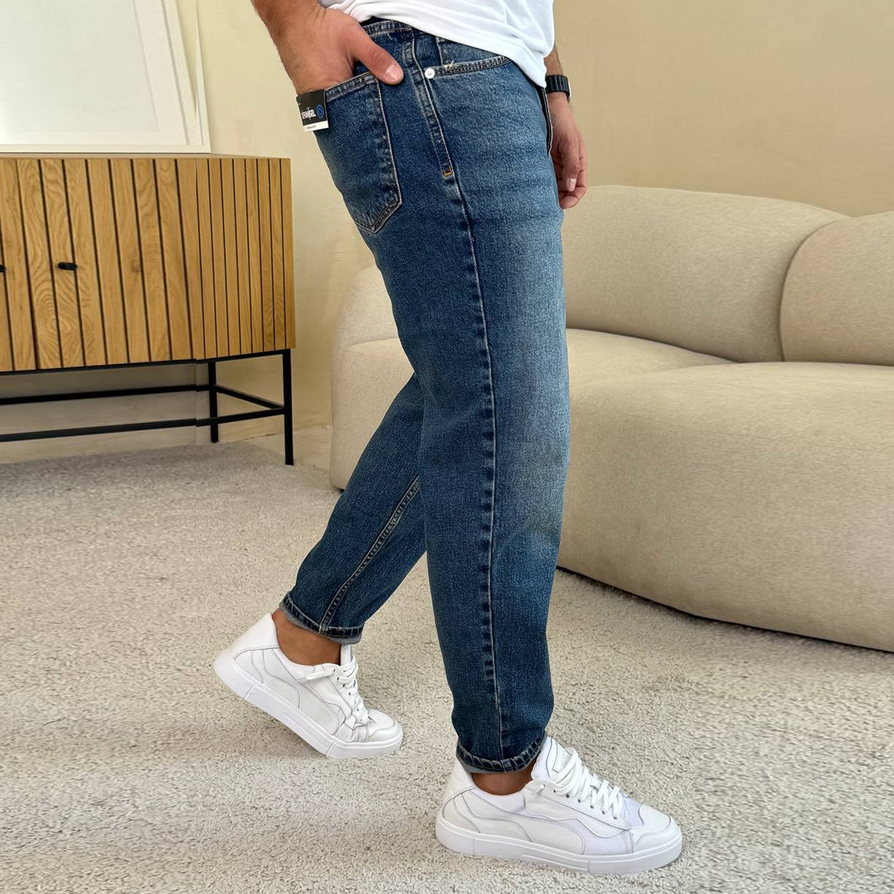 Джинси Mom сині 15