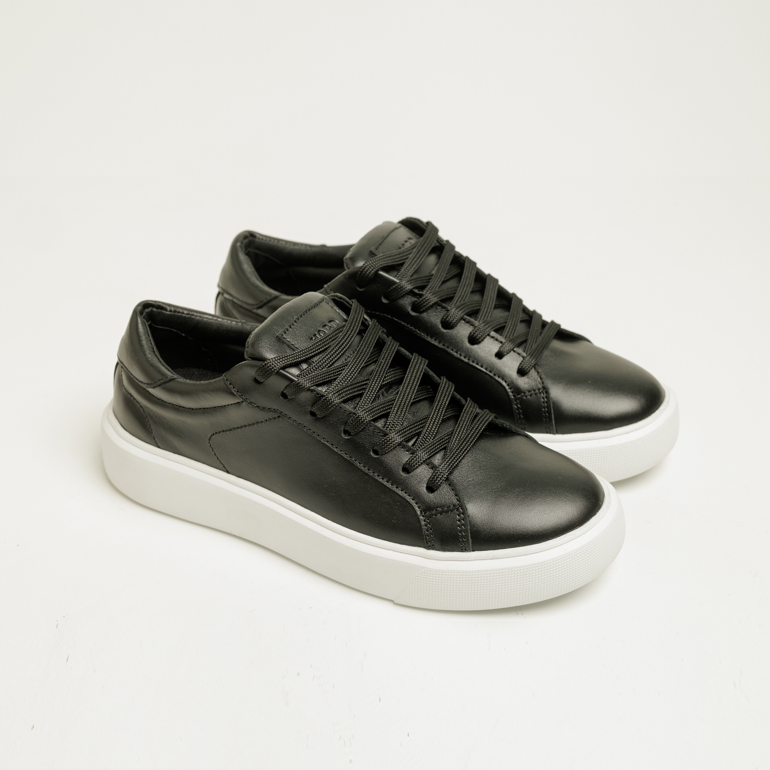 Кеди HARD Laco шкіра чорні 2604-2