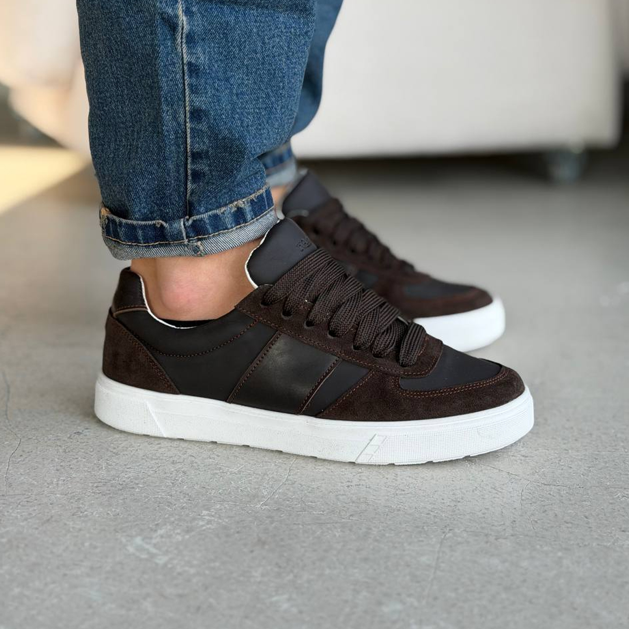 Кеди HARD Old коричневі 2405-4