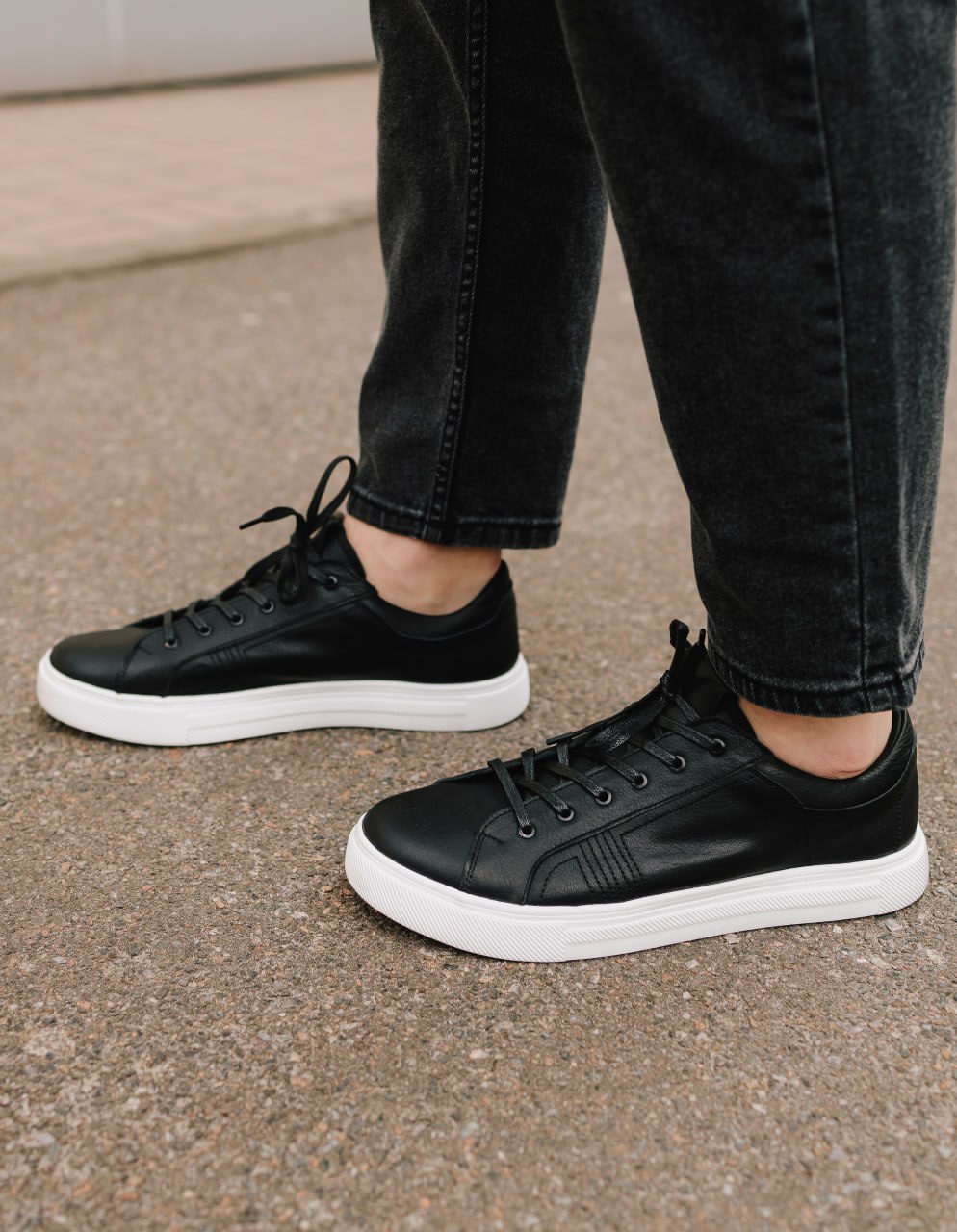 Кеди HARD Edge чорні 152-1