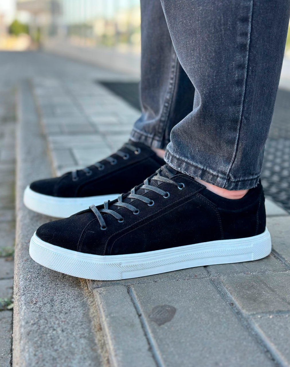 Кеди HARD Edge чорні 152-2