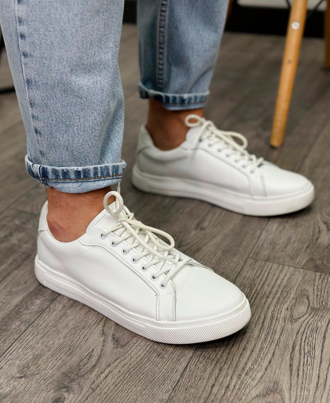 Кеди HARD Edge білі 112-2