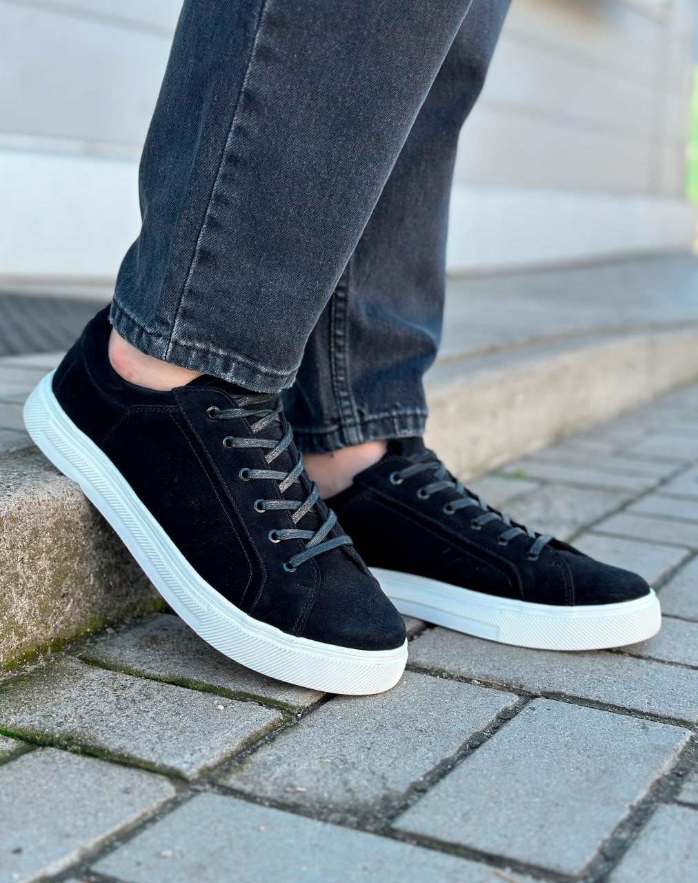 Кеди HARD Edge чорні 152-2