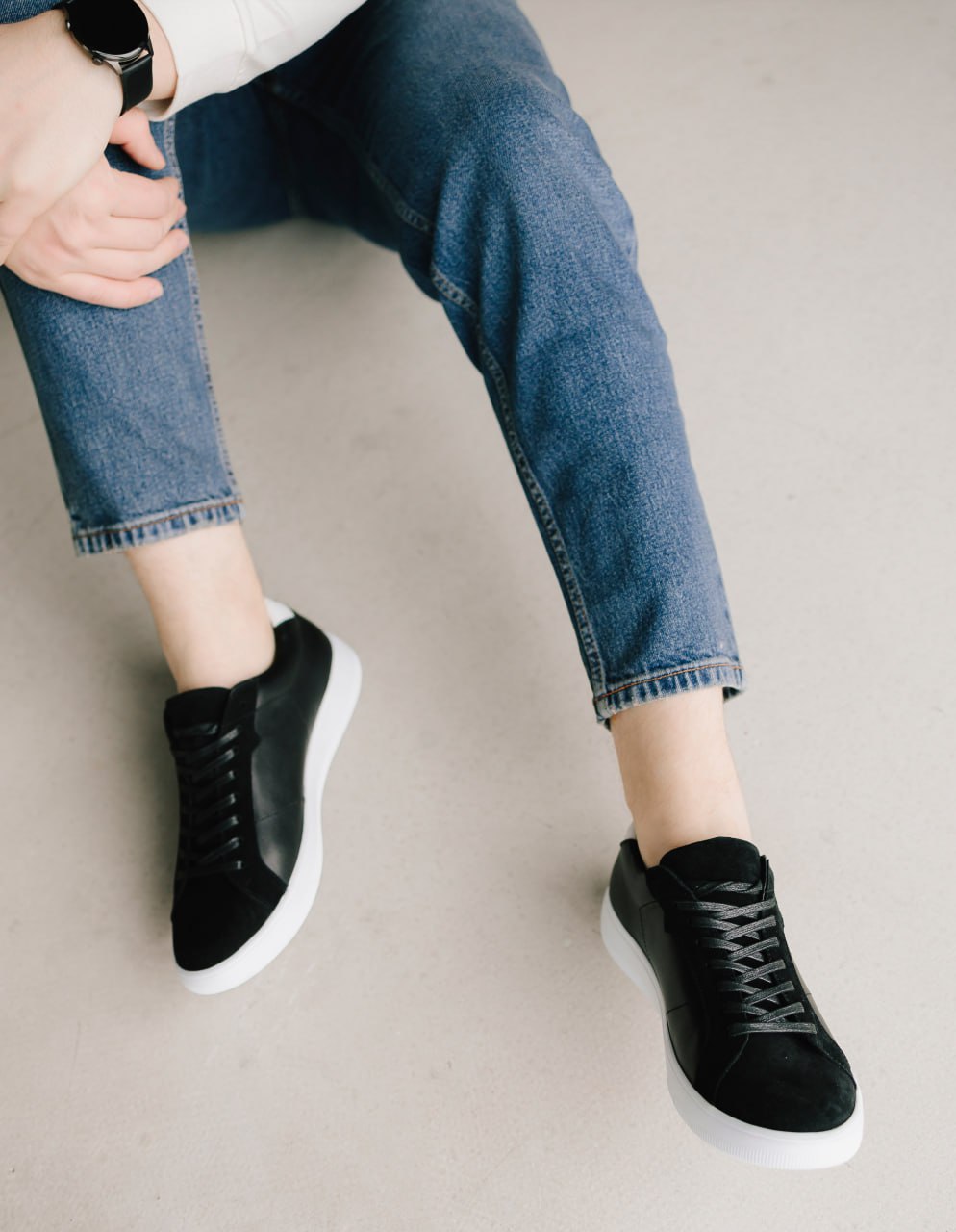 Кеди HARD Edge чорні 170-2