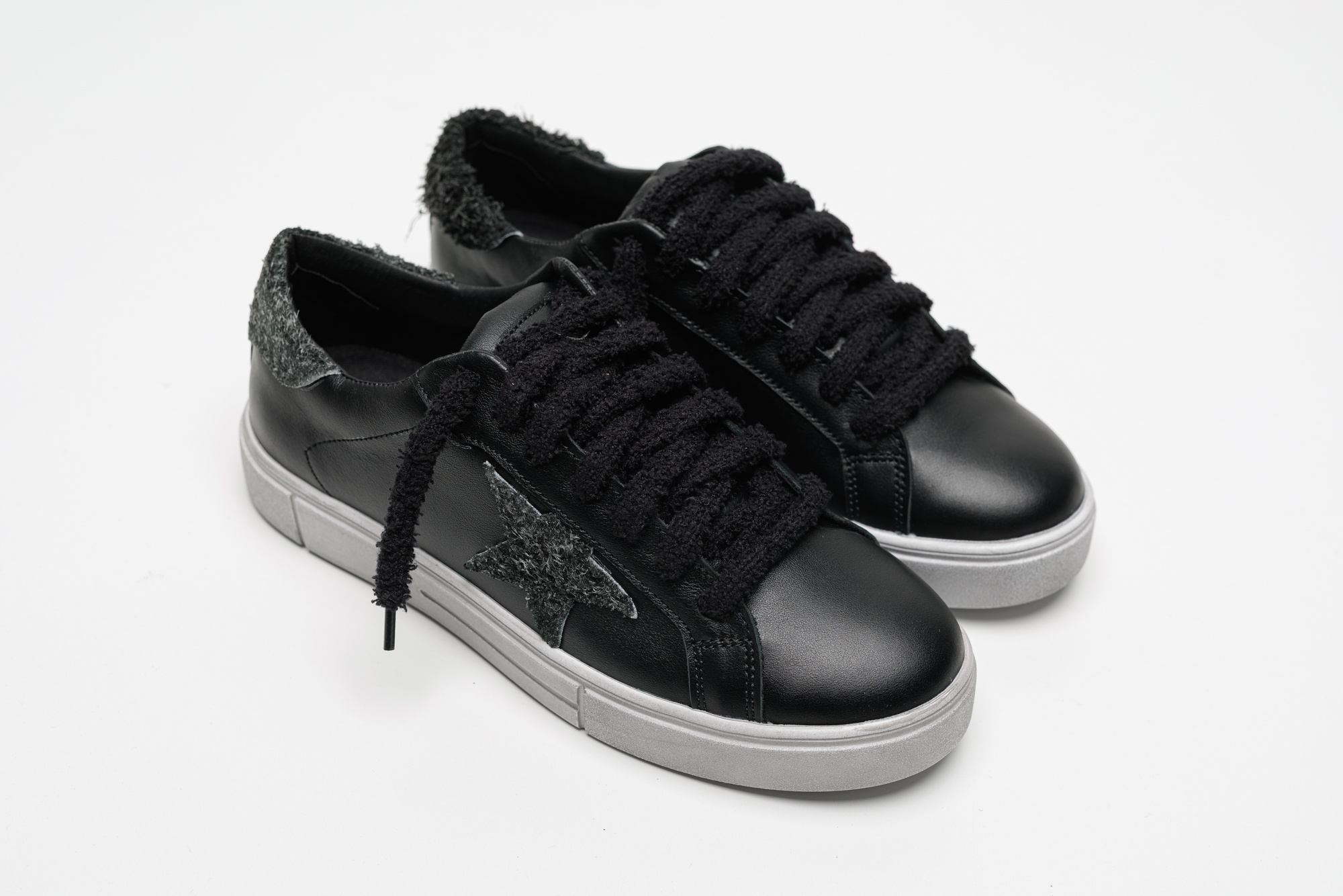 Кеди HARD Golden чорні 2604-1