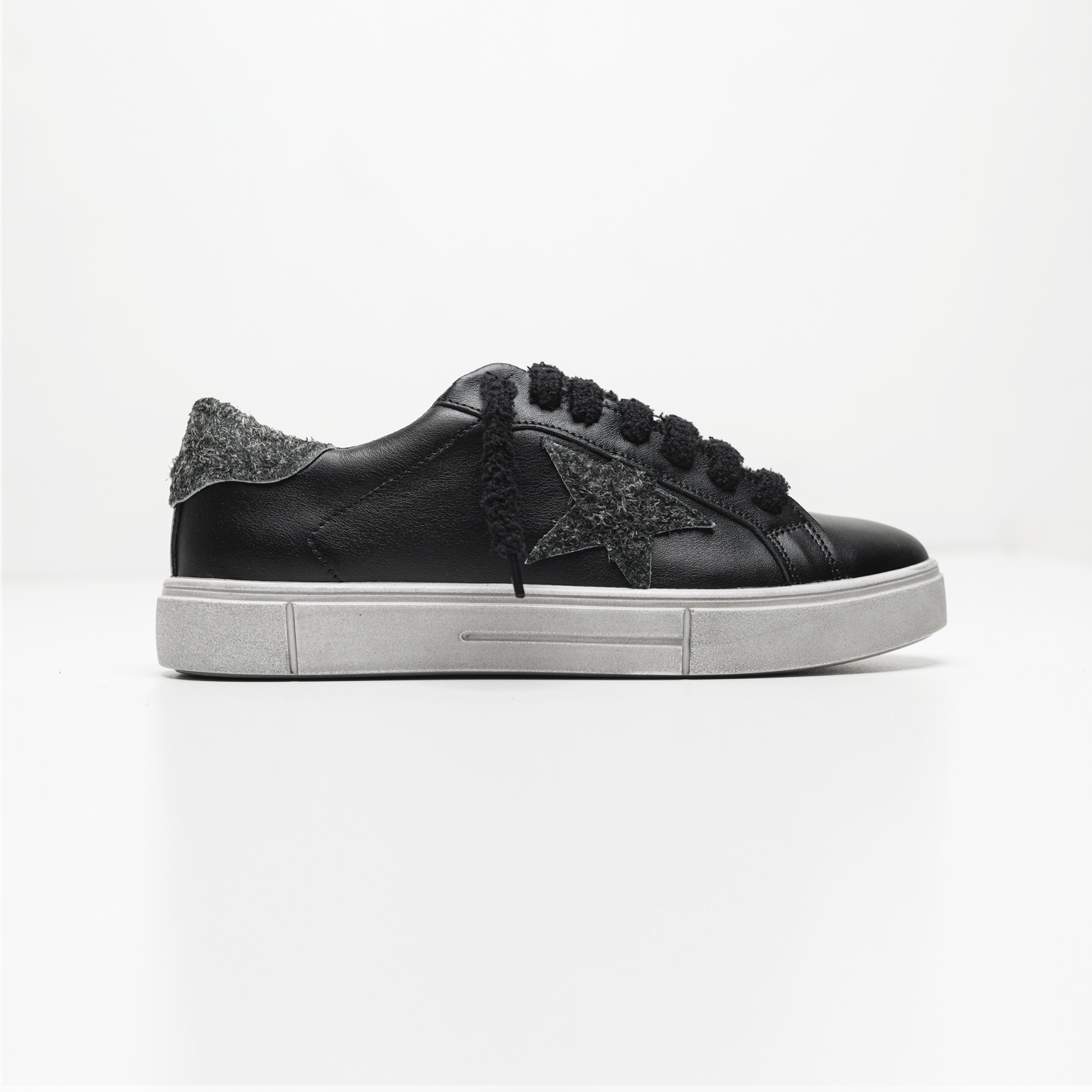 Кеди HARD Golden чорні 2604-1