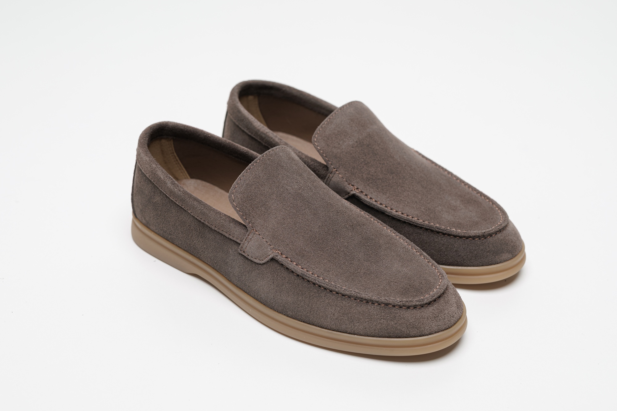 Лофери HARD капучино замша 26167-4