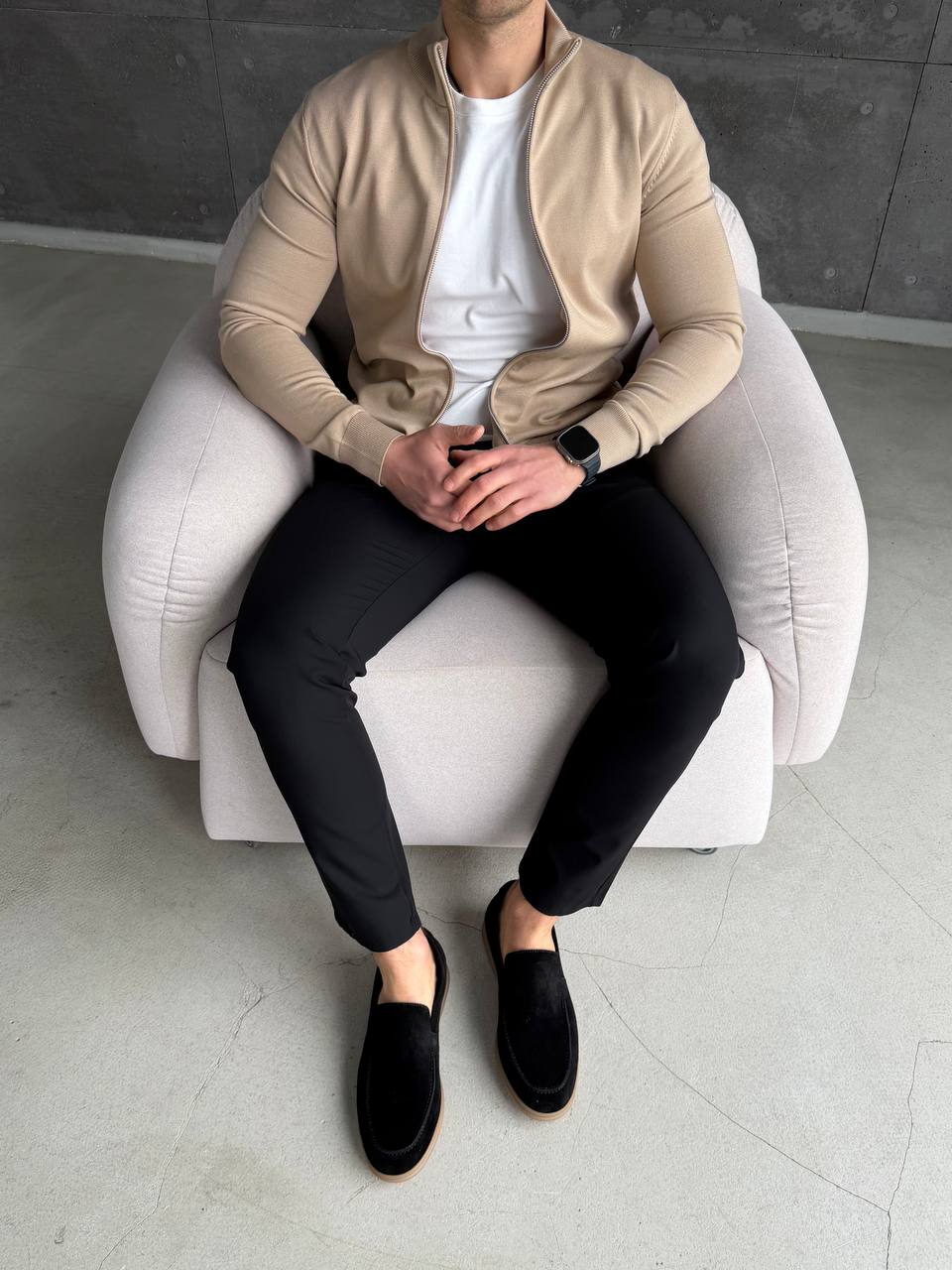 Кофта на змійці, бежевий 1064-4