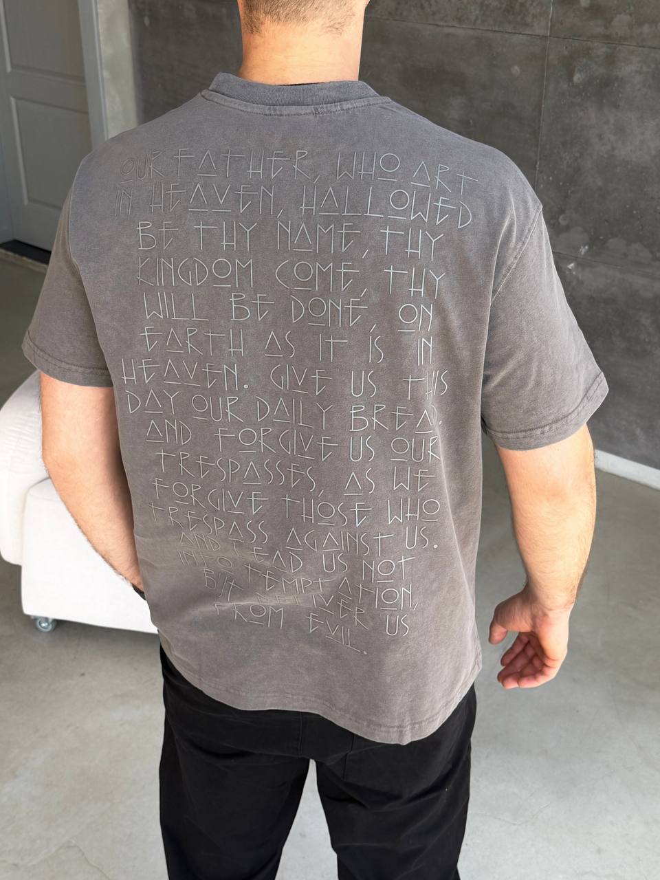 Футболка day сіра-хакі 26027-2