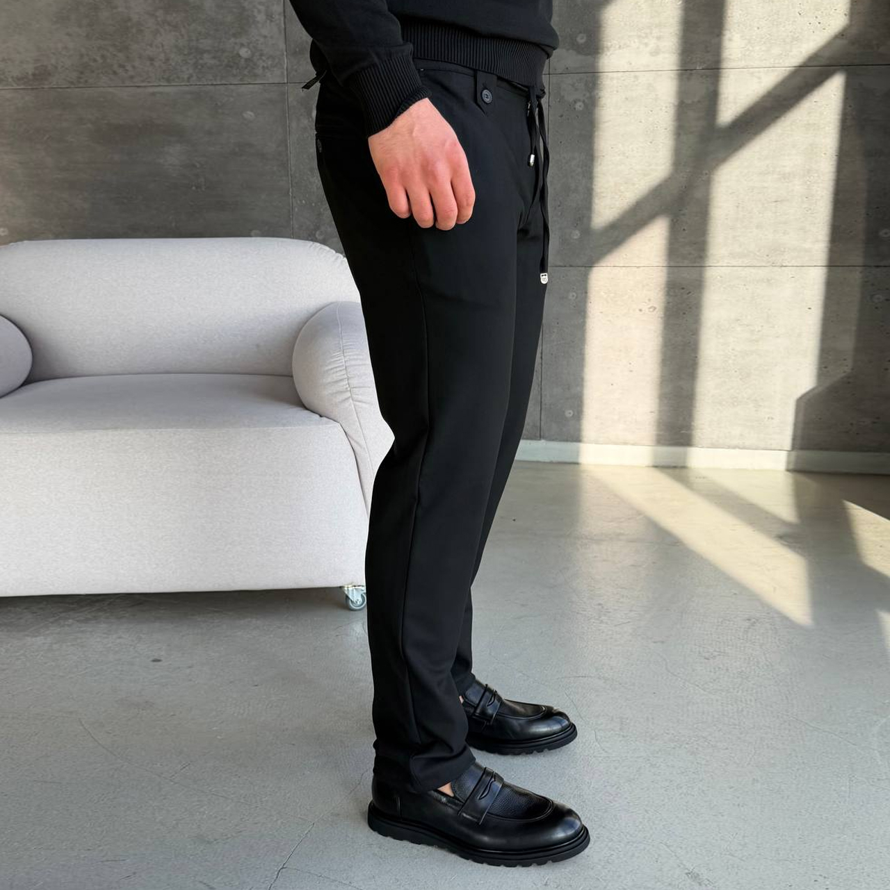 Штани класичні чорні 5180-1