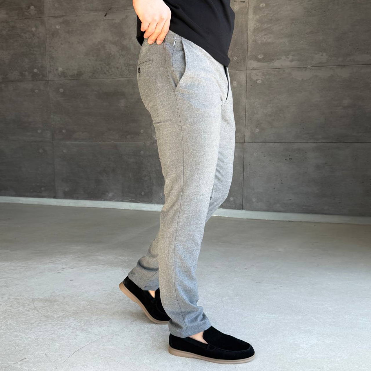 Штани класичні сірі 5040-2