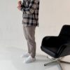 Сорочка HARD в клітинку, синьо-бежева 5194-6 Сорочка HARD в клітинку, синьо-бежева 5194-6