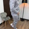 Спортивний костюм на флісі, сірий 1006-2 Спортивний костюм на флісі, сірий 1006-2