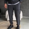 Спортивний костюм Hard на змійці, графіт 5299-2 Спортивний костюм Hard на змійці, графіт 5299-2